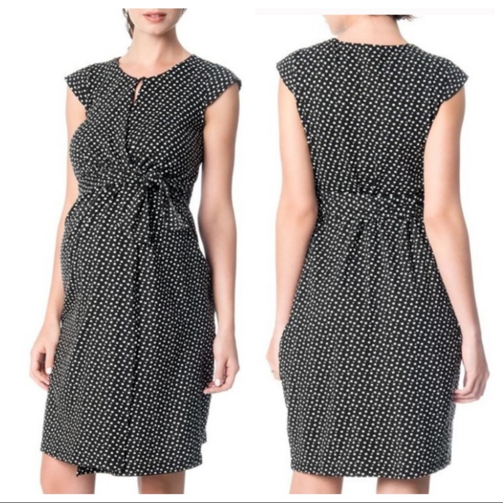 Seraphine Maternity & Nursing Wrap Dress